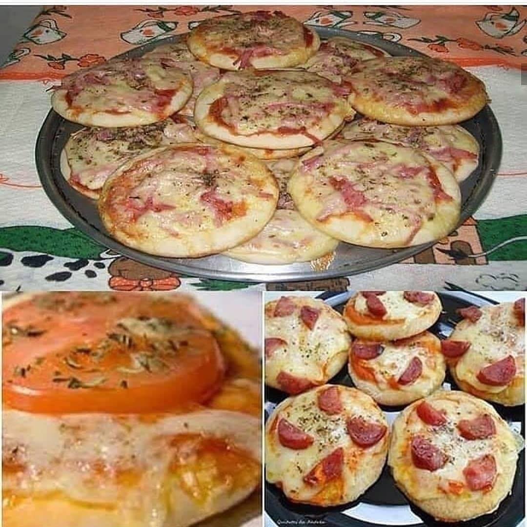 Mini Pizza Caseira Atual Receitas