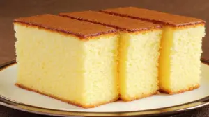Bolo de Creme de Leite Fofinho que Desmancha na Boca