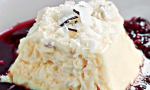 Mousse de Coco Cremosa com Leite Condensado