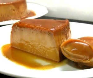 Pudim de Doce de Leite Cremoso com Calda de Caramelo