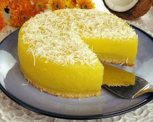 Quindim de Liquidificador com Leite de Coco