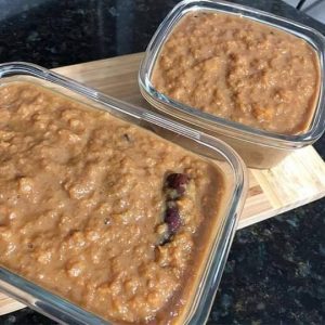 Ambrosia Tradicional com Leite, Ovos e Limão