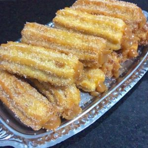 Churros Caseiros Crocantes com Açúcar e Canela