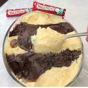 Prestígio na Travessa Cremoso com Coco e Chocolate