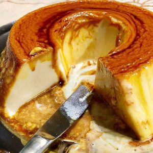 Pudim de Leite em Pó no Forno sem Leite Condensado