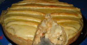 Torta Cremosa de Palmito com Requeijão