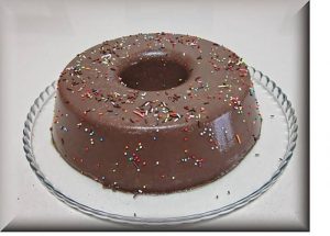 Pudim El Mandarim com Chocolate e Coco (Receita Portuguesa)