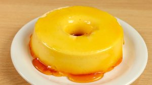 Pudim de Tang de Laranja sem Forno e sem Ovos