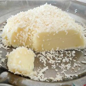 Pudim de Maria-Mole de Coco sem Forno