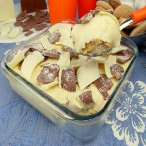 Pavê de Chocolate Branco Cremoso