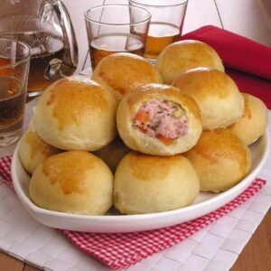 Pãozinho de Pizza com Massa de Batata