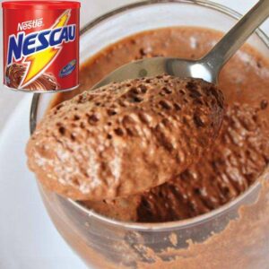 Mousse de Nescau Cremoso: Fácil no Liquidificador