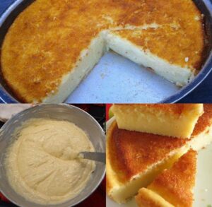Caçarola Caipira: Bolo Úmido com Queijo