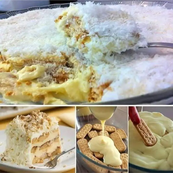 Pavê de coco | Atual Receitas