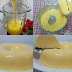 Pudim de Geladeira de Maracujá Fácil e Sem Forno
