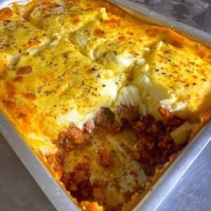 Escondidinho de Linguiça Toscana com Batata