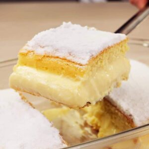 Bolo Sonho de Padaria com Creme