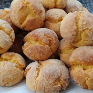 Broa de Polvilho com Fubá: Macia e Dourada