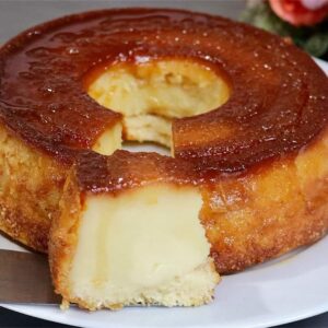 Bolo Queijadinha de Liquidificador Cremoso