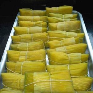 Pamonha Doce Tradicional na Palha