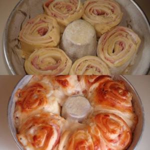 Pão Flor com Presunto e Muçarela