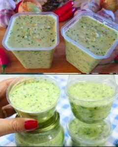Tempero Caseiro de Alho, Cebola e Cheiro-Verde
