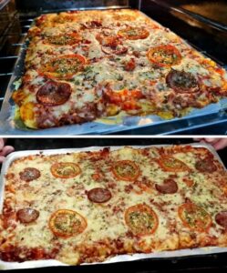 Pizza de Liquidificador Econômica Fácil e Fofinha