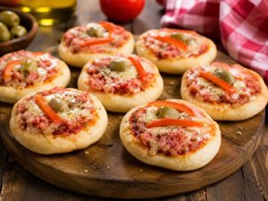 Mini Pizza Caseira com Massa Fácil e Macia