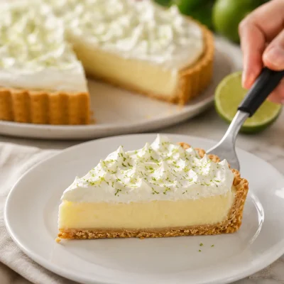 Torta de Limão com Bolacha Maisena e Merengue