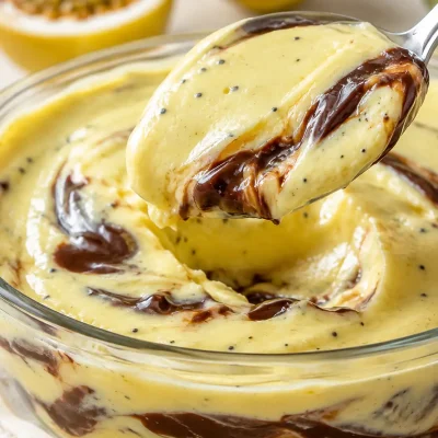 Mousse Trufado de Maracujá sem Leite Condensado