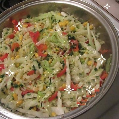 Salada de Repolho Refogado: Fácil e Colorida