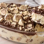 Mousse de Ouro Branco na Travessa com Ganache
