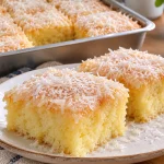 Bolo Brinco-de-Ouro de Maisena com Coco