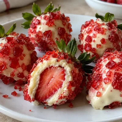 Morango Cravejado: Receita Crocante e Cremosa