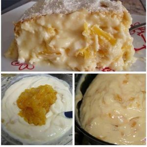 Recheio de Abacaxi Cremoso para Bolo