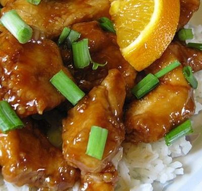 Filé de Frango ao Molho de Laranja na Frigideira
