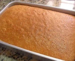 Bolo Simples de Liquidificador com Manteiga