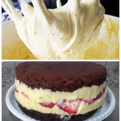 Ganache de Chocolate Branco para Recheio de Bolo