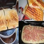 Crepe Suíço de Sanduicheira com Queijo e Presunto