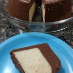 Prestígio Gelado de Duas Camadas: Coco e Chocolate